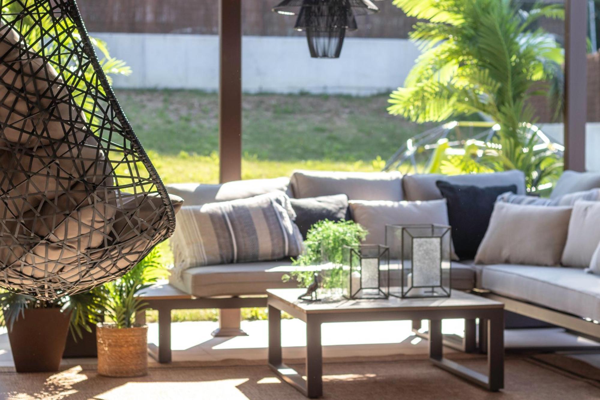 Akomodat En Precioso Y Moderno Con Jardin Y Parking Getxo Exteriör bild